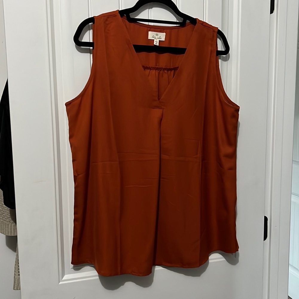 Womens blouse. Size L. V Neck